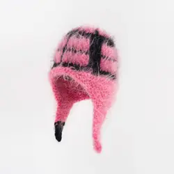 Winter Wool Mongolian Hand Woven Hat Women's Hat Autumn and Winter Versatile Student Ear Protection Cap Fashion Trend Men's Hat