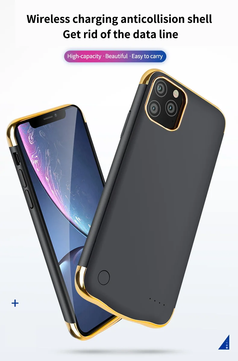 6000 мАч Расширенный телефон батарея мощность Чехол для iphone 12 Pro Max 6 7 дюймов