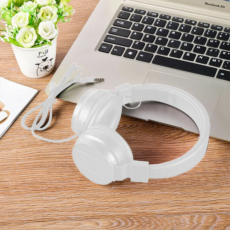 Pohiks 1pc Professional E sport Gaming Wired Headphone Bass Sound Music Stereo Universal Headset For PC Computer Laptop
