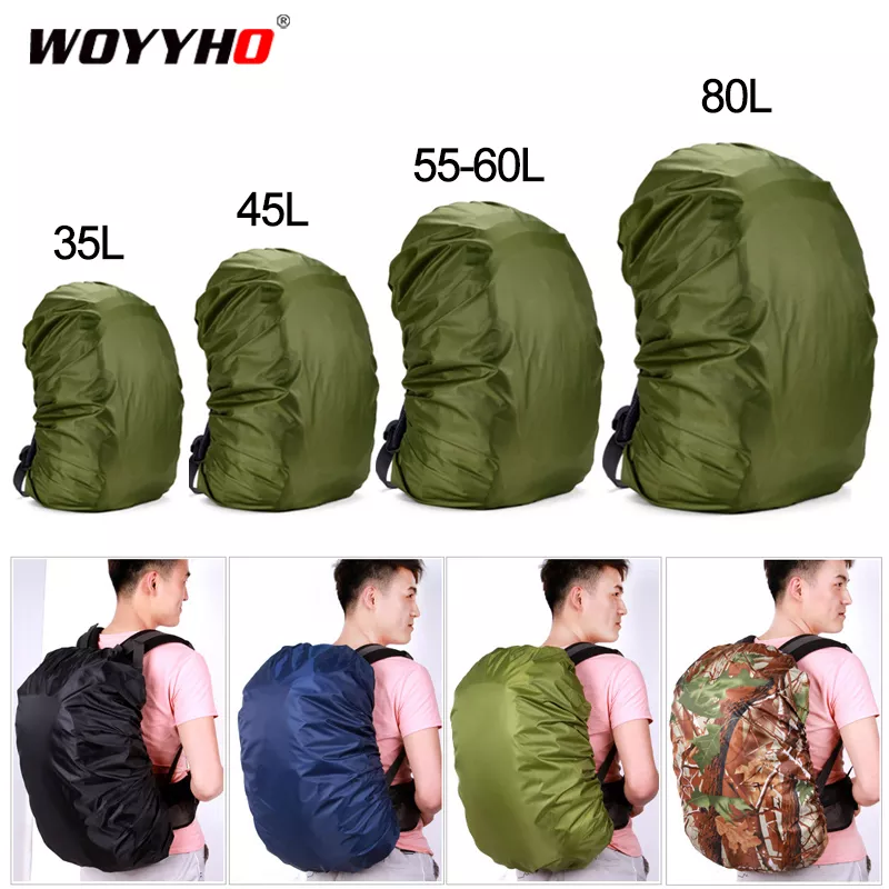 35-80L Backpack Rain Cover Outdoor Hiking Climbing Bag Cover Waterproof Rain cover For Backpack 1