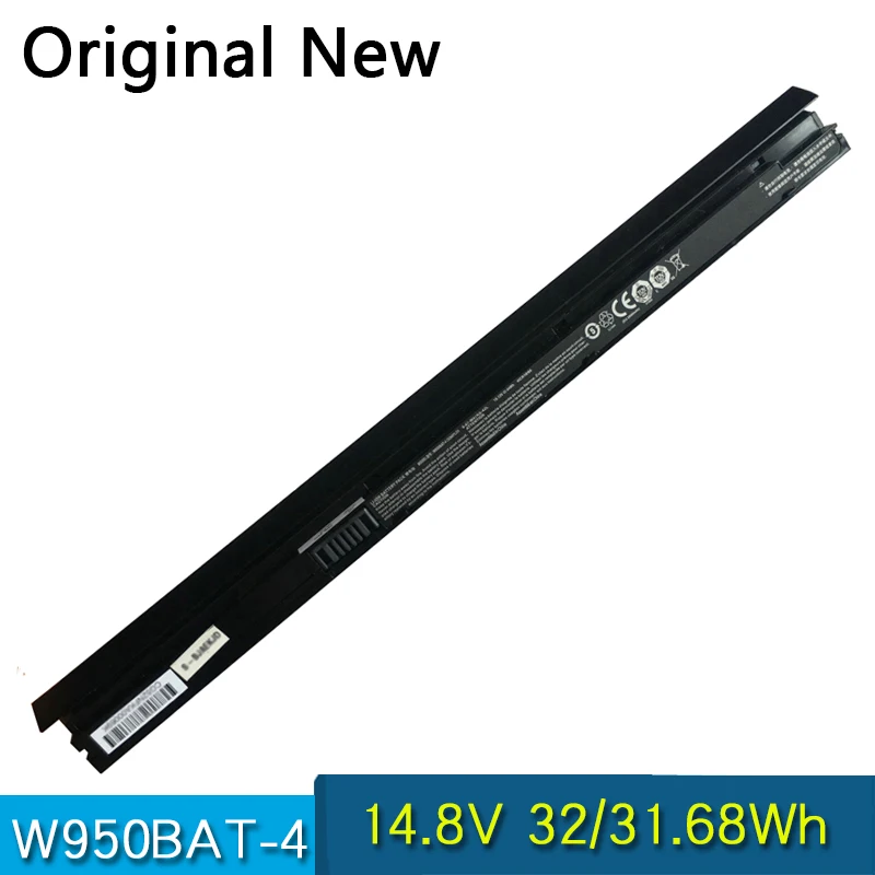 

NEW Original W950BAT-4 6-87-W95KS-42 Laptop Battery For Clevo W940JU W950AU W970TUQ W955LU W955TU W945LUQ W950KL W970SUW W950KU