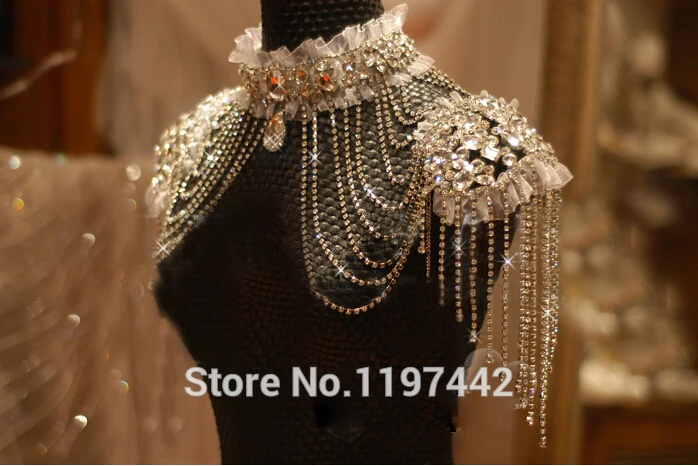 Свадебные бусы, кружевная цепочка для невесты, кисточка, плечевой ремень, ювелирные изделия, хрустальные аксессуары, ювелирные изделия, свадебное ожерелье, ювелирные наборы