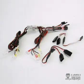 

UK Stock Tractor Truck Dumper LESU 1/14 TMY Sca R470 R620 LED Light System TH15097-SMT2