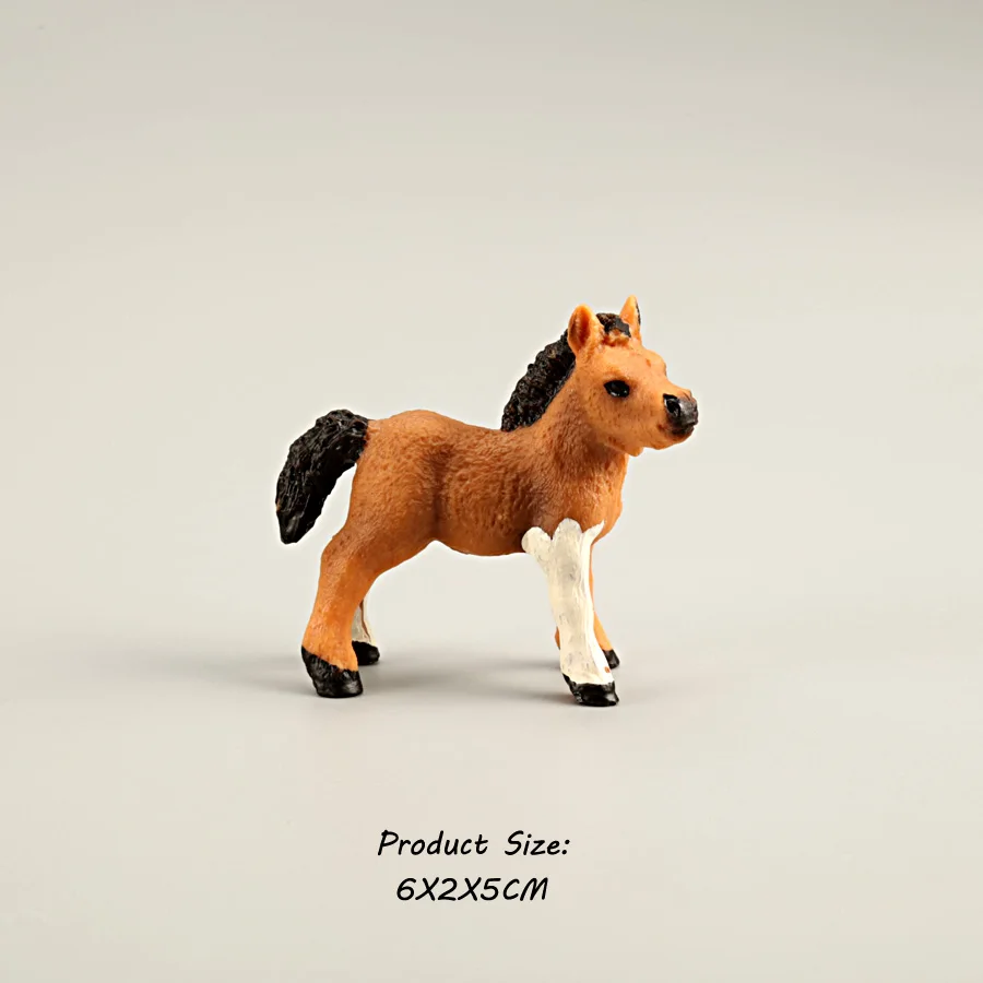 Классические Коллекционные Фигурки лошадей, игрушки для моделирования, разные цвета, модель лошади, фигурка из ПВХ, развивающий игровой набор для детей - Цвет: Horse 18