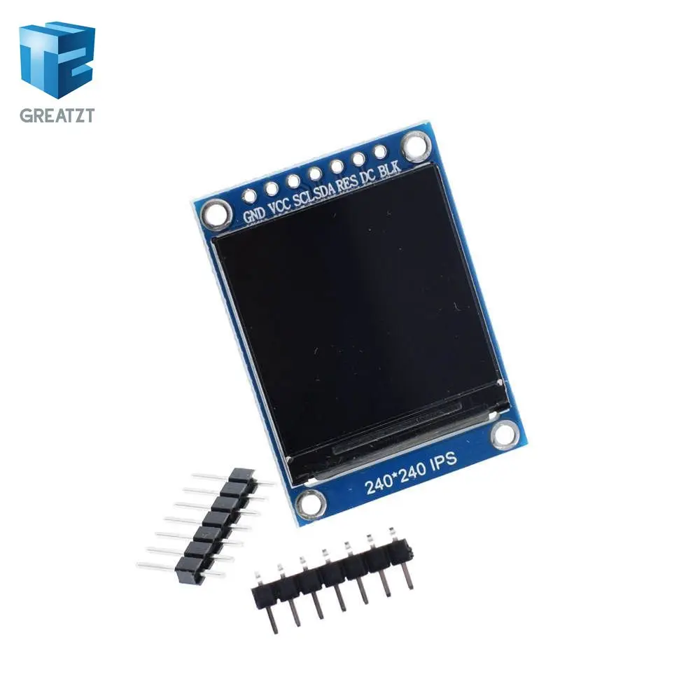 TFT дисплей 0,96/1,3 дюймов ips 7P SPI HD 65K полноцветный ЖК-модуль ST7735 Привод IC 80*160(не OLED) для Arduino