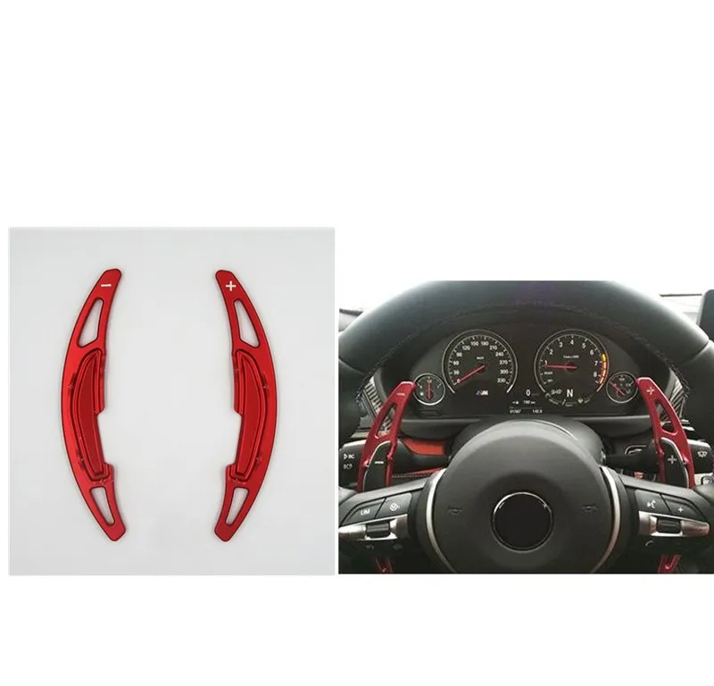 

Aluminium Alloy Car Steering Wheel Shift Paddle Extension Shifters Replacement for Bmw X 5 Series M3 M5 2 4 6 X5M X6M