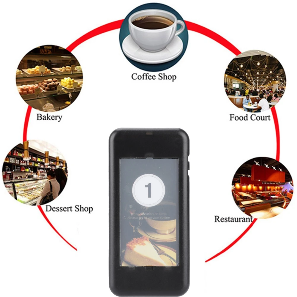 

20 Channels Wireless Calling System Restaurant Guest Paging System Restaurant Call Coaster Pagers Guest Waiting Pager
