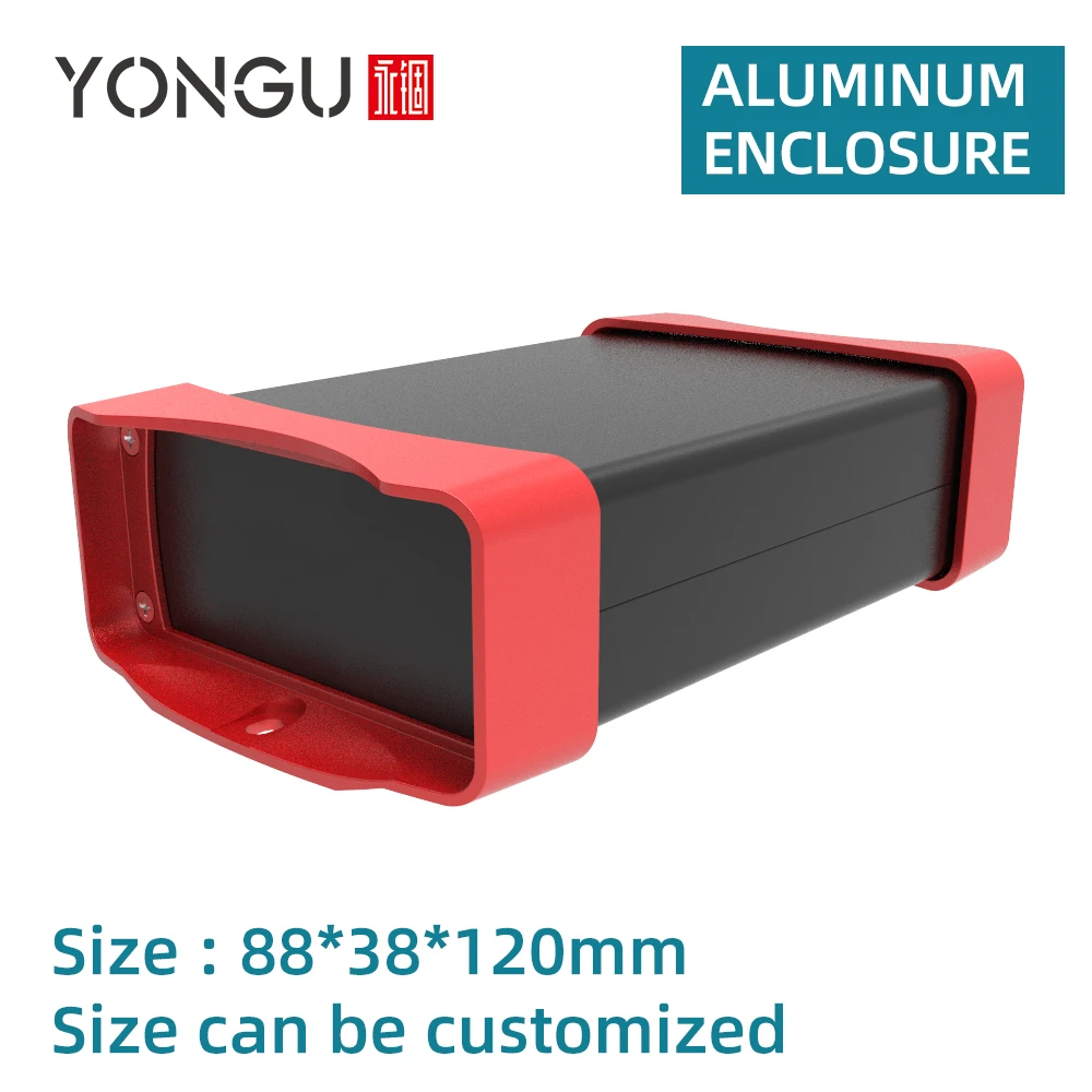 

Protective Plastic Cover Electric Enclosure K06 88*38mm Aluminum Case Electronic Component Vehicle Terminal