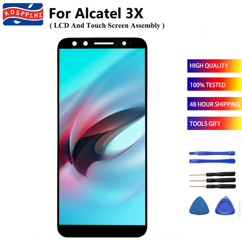 5 7 &quotдля Alcatel 3X 5058 5058A 5058I 5058J 5058T 5058Y ЖК-дисплей кодирующий преобразователь