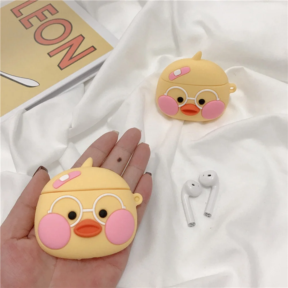 Наушники чехол для Airpods чехол силиконовый милые Мультяшные наушники чехол для Apple Airpods 2 Earpods Cover 3DSuper Мэри аксессуары - Цвет: GJ0113