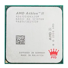AMD Athlon II X4 610E X4-610E 2,4 GHz Quad-Core CPU procesador AD610EHDK42GM Socket AM3