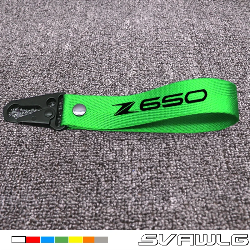 Брелок для ключей с объемной цепочкой для Kawasaki Z1000 Z900 Z800 Z650 Ninja, брелок с 3D логотипом мотоцикла - Цвет: 4