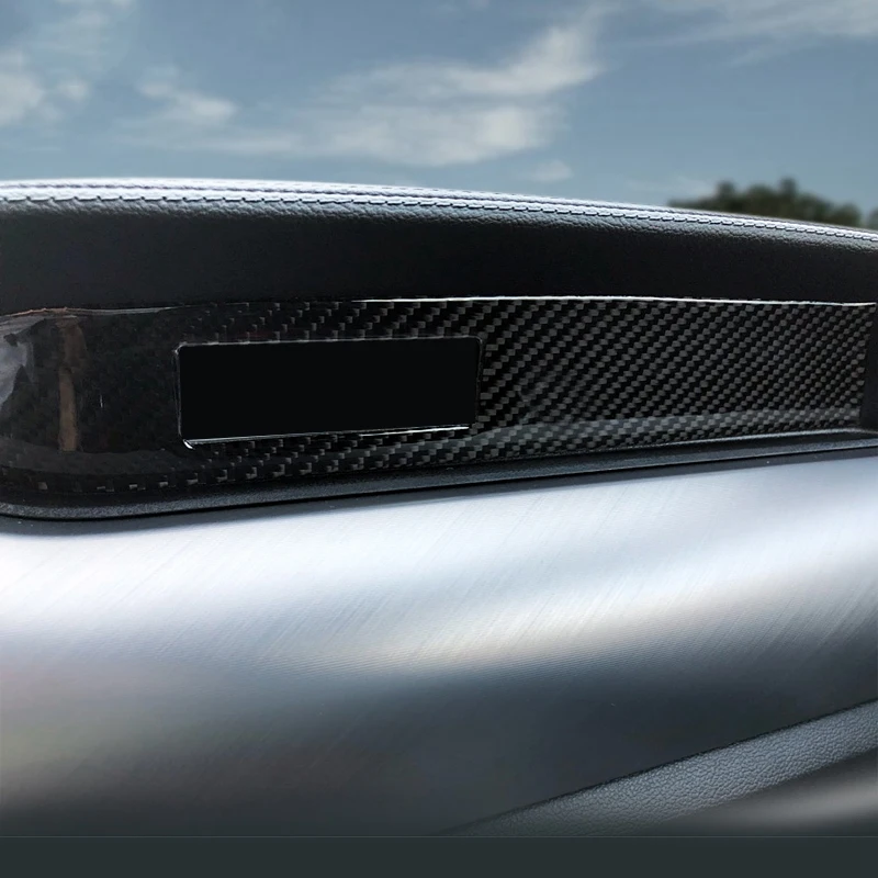 Для Ford Mustang- автомобиль копилот приборная панель декоративная рамка крышка ABS салон автомобиля Наклейка на приборную панель