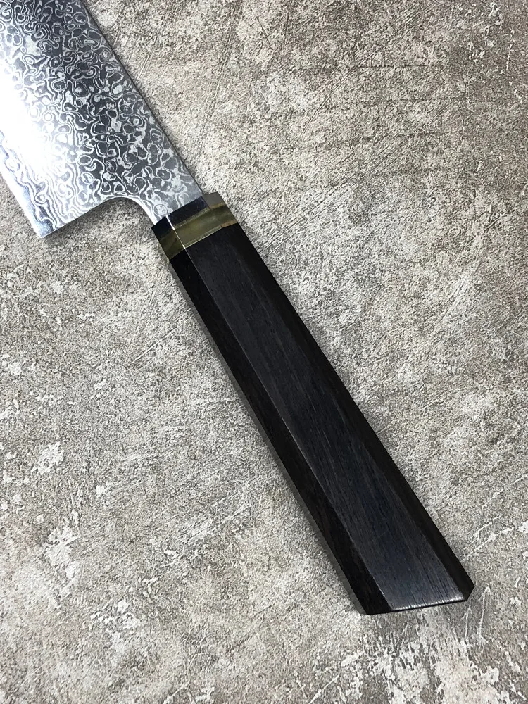 8,5 дюймов поварские ножи высокоуглеродистые VG10 японский 67 слой дамасский кухонный нож из нержавеющей стали Gyuto нож палисандр ручка