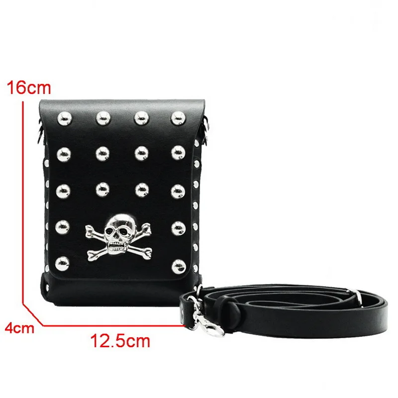 Женская сумка клатч через плечо с заклепками| |