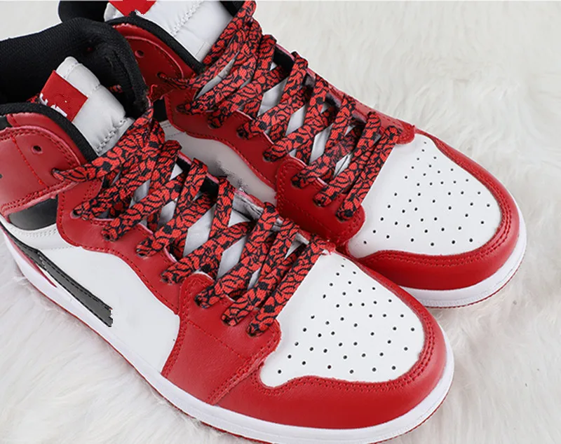 Individual Burst Crack Shoelaces 8 Colors Fashion Women Men Pattern High-top Canvas Sneakers shoe laces