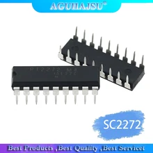 10 pces SC2272-L4 sc2272 t4 sc2272t4 dip-18 áudio digital circuito de reverberação ic novo original