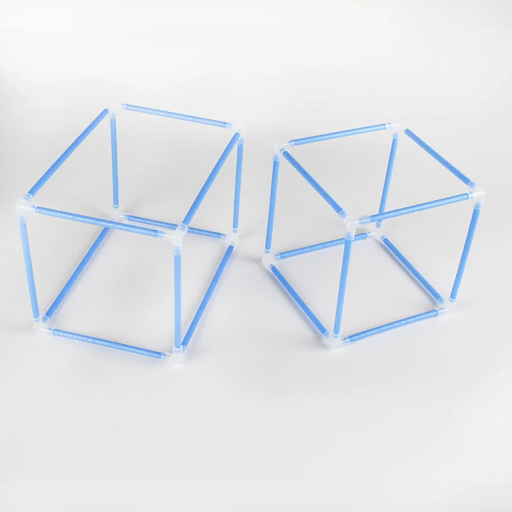 DIY 3D геометрическая форма строительная рамка математическая обучающая игрушка