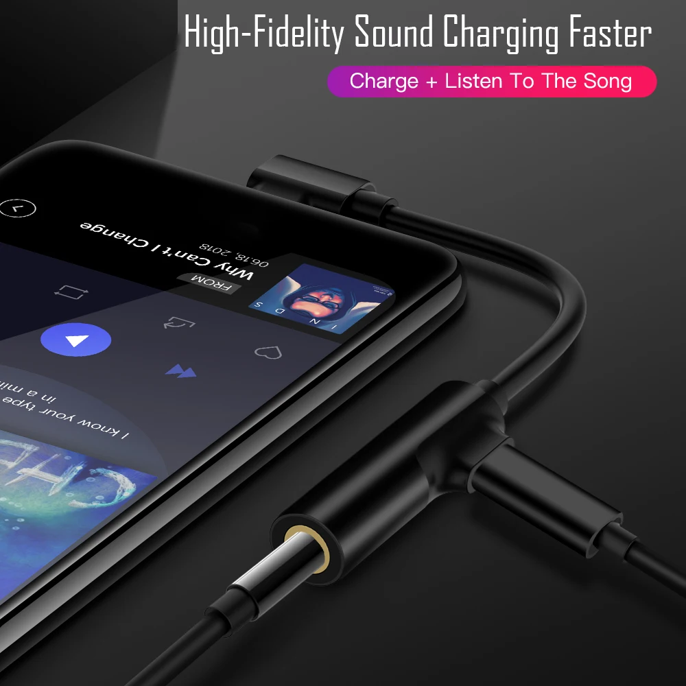 Тип-c аудио сплиттер Aux 3,5 usb type C до 3,5 мм разъем для наушников кабель для наушников адаптер для наушников зарядное устройство Usb-C для Xiaomi Mi6 Mix2 huawei