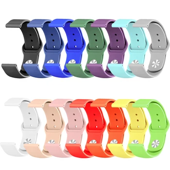 

Silione Bracelet For Garmin Vivoactive4 4s Smart Watch Strap Replacement Wristband Waterproof Strap Sport Watch Wrist