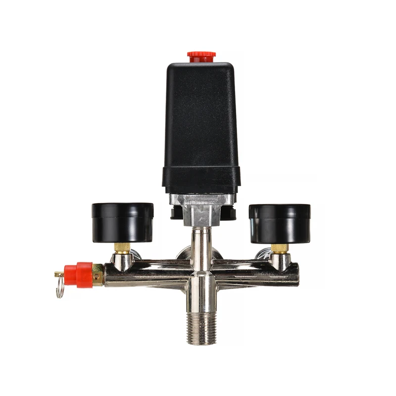 Регулятор давления воздушного компрессора 90 120PSI 82x82x52mm 1 шт.|regulator switch|regulator