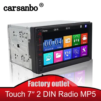 

Universal 7 inch 2 Din Car radio MP4/MP5 Touch Screen USB FM Android/ios Mirror Link Car Multimedia Player Monitor For Camera