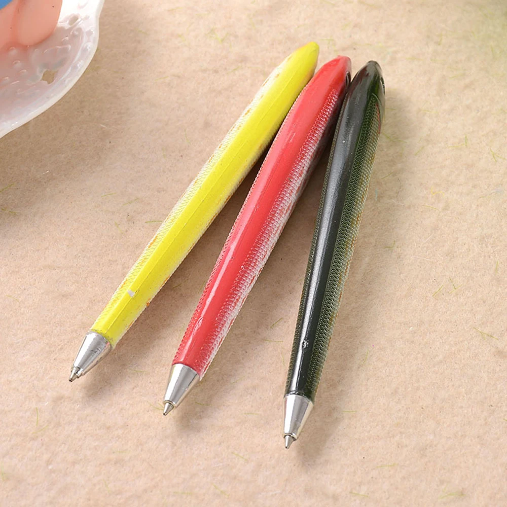 1Pcs Fish Shape Pen Novelty Ballpoint Pen For Writing Office School Suppliers