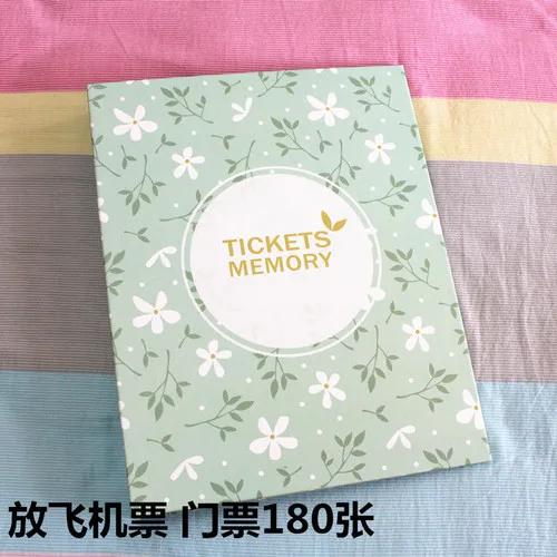Железнодорожный самолет фильм Билль коллекция LooseLeaf вставить бумажные стикеры для украшения фотоальбома покрытие водонепроницаемый PP внутренний лист большой емкости - Цвет: blue