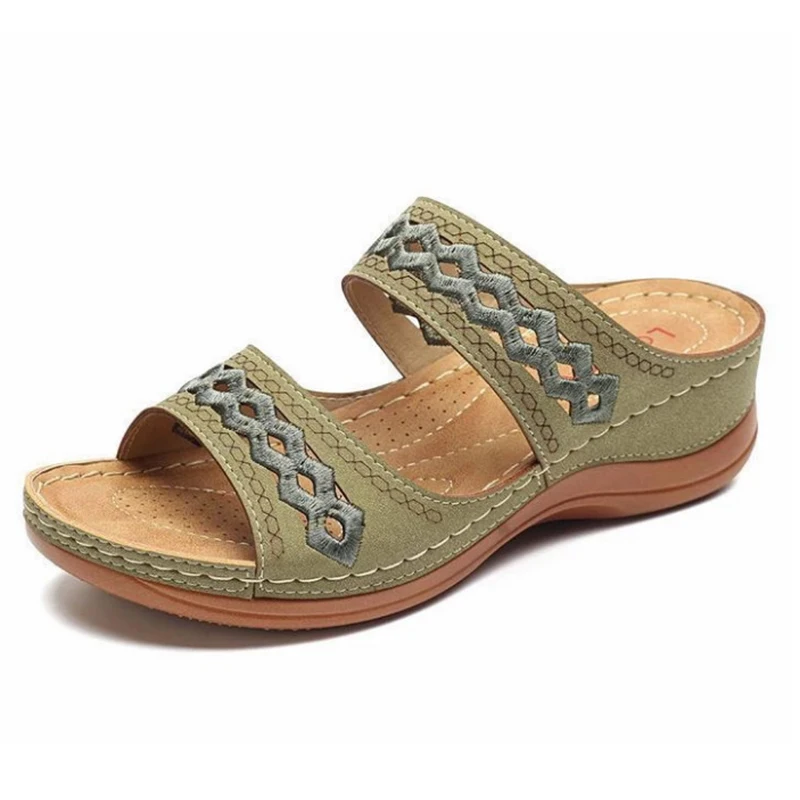 sandals women Summer Women Shoes Wedges Sandals Platform Casual Roman Women's Sandals Beach Shoes Soft Female Woman