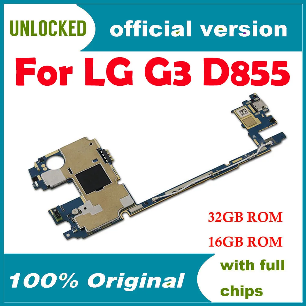 100% Оригинальные разблокированные логические платы официальная версия 16 ГБ 32