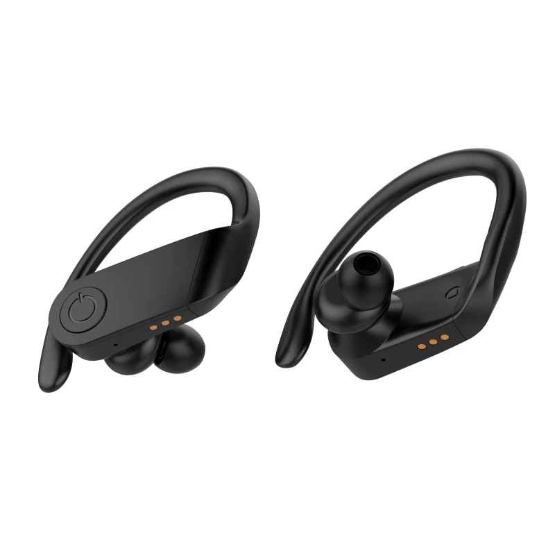 B11 Wireless Bluetooth 5 0 Headphones Sports Ear Hook Electricity Display Headset With LED Noise Reduction Charging Box