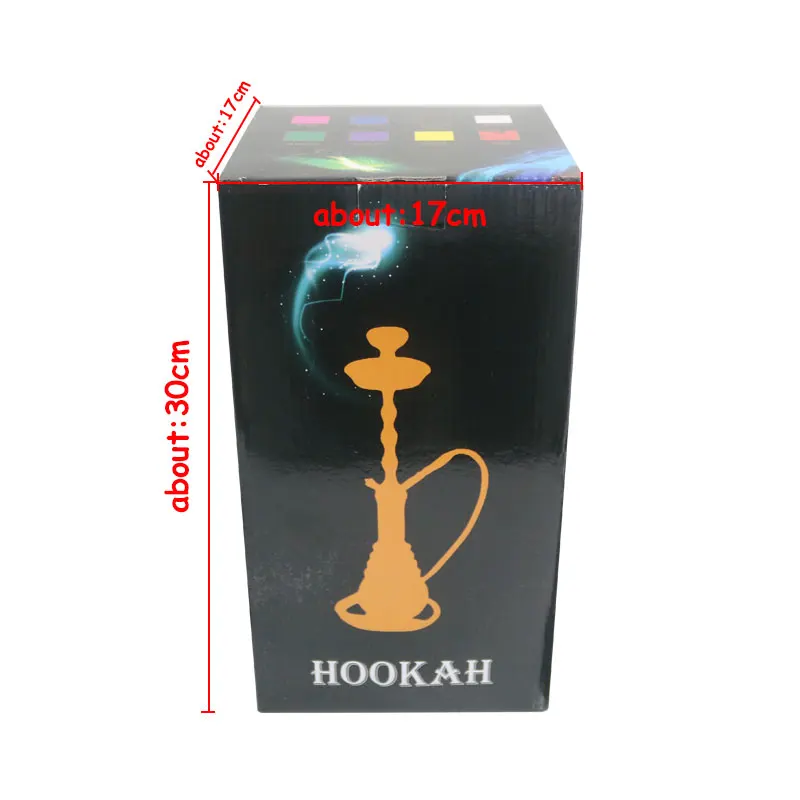SY маленький стеклянный кальян полный комплект с металлическими угольными