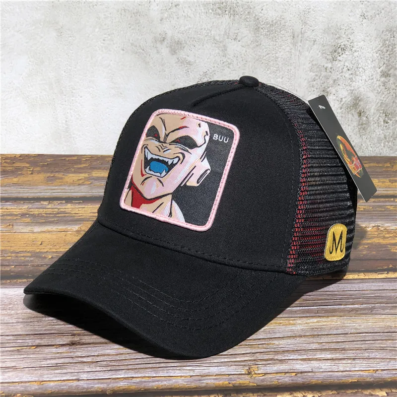 Популярные брендовые персонажи Гоку, Веджета чехол Capsule corp Dragon Ball Z Snapback шляпа хлопковая Бейсбол Кепки Для мужчин Для женщин в стиле «хип-хоп» для папы сетчатая шляпа Кепка-тракер