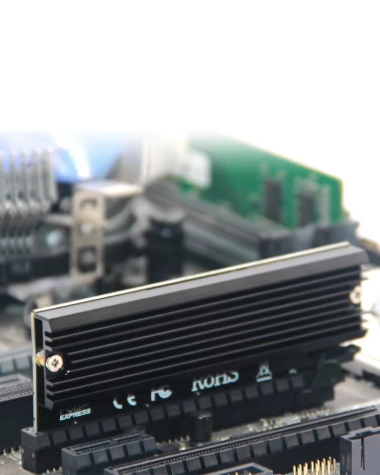 M.2 NVME Raiser PCIE to M2 адаптер PCI Express GEN3 высокоскоростной совместимый PCIE X16 X8 X4 слот Светодиодный индикатор для SSD 2230-2280 M2