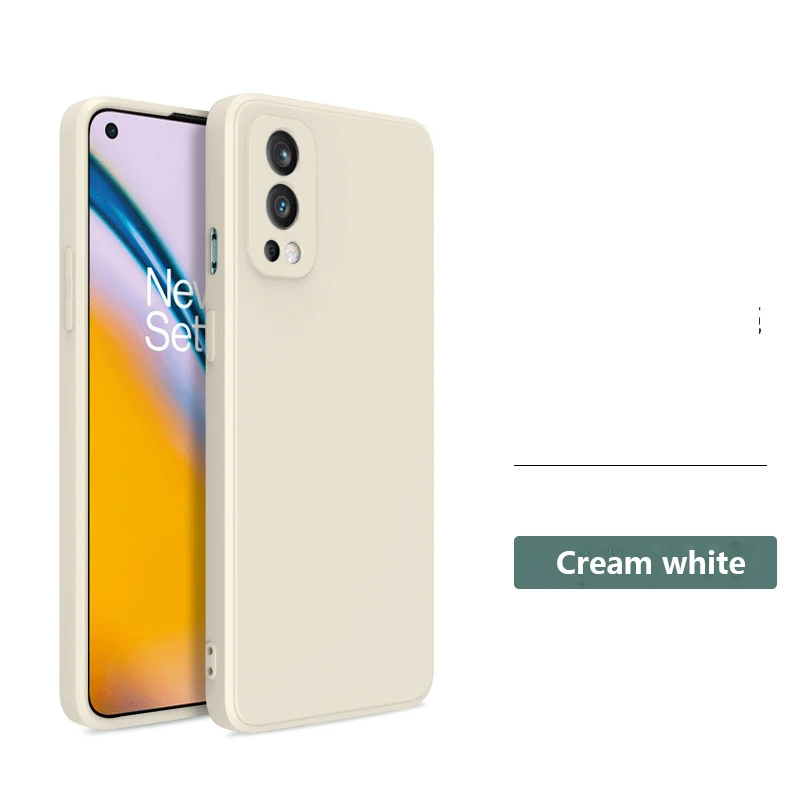 Luxury Original Square Soft Liquid Silicone Case For Oneplus 10 9 Pro 9RT 9R Cover For Oneplus Nord 2 5G CE 1+9 8T 8 1+8T 7 1+7T samsung flip cover Cases & Covers
