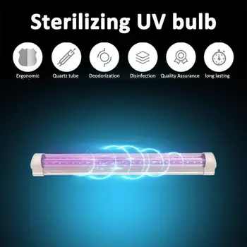 

Explosionproof UV Ultraviolet Lamp Germicidal Light UV Sanitizer Germicidal Stick UV Sterilizer Kill Mite Light Fluorescent Lamp
