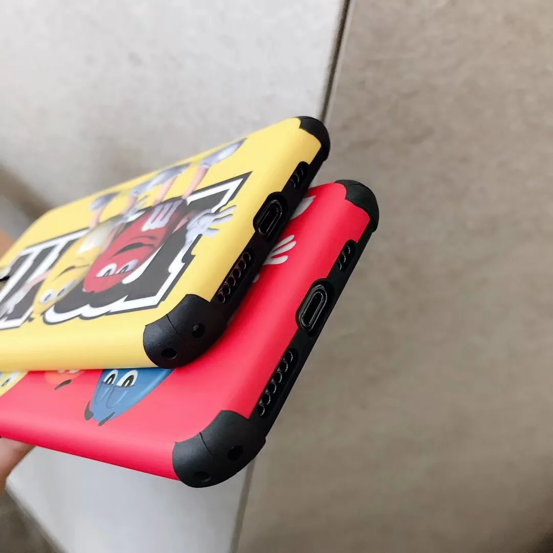 Забавный чехол для iPhone 11 Pro X XS Max Xr 7 8 6 S Plus, чехол для M& M