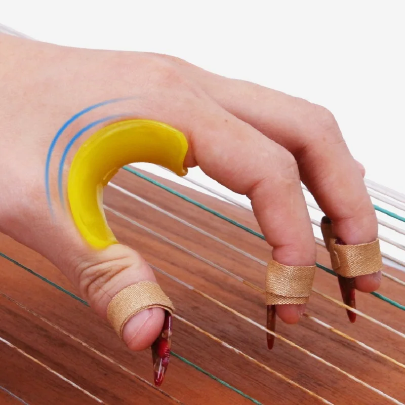 1 Pair Guzheng Hand shape Corrector Hukou corrector Guqin practice ancient zither