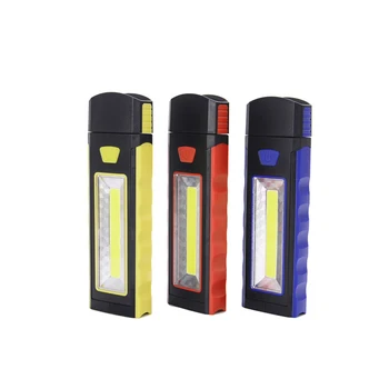 

1Pcs Super Bright Adjustable COB LED Work Light led flashlight Hand Torch lamp Magnetic Camping Tent Lantern With Hook Magnet