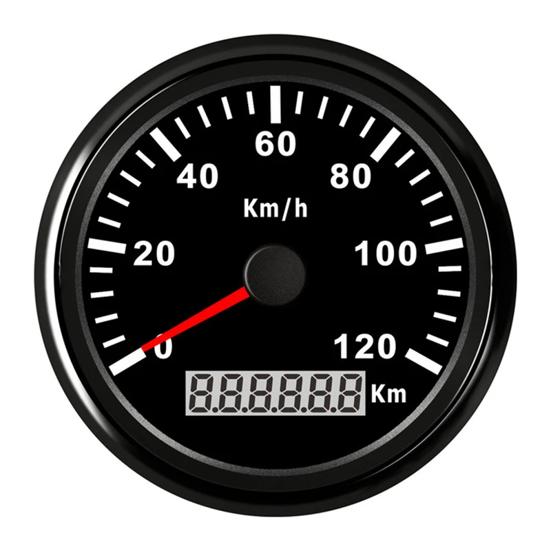 Yacht Motorrad 120 Kmh Digital mit Gps Tacho Led Tacho für Honda Motorrad Auto Ip67 Wasserdicht