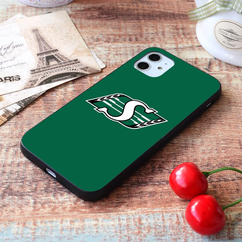 For iPhone The Saskatchewan Roughriders Soft TPU Border Apple iPhone Case case iphone 6