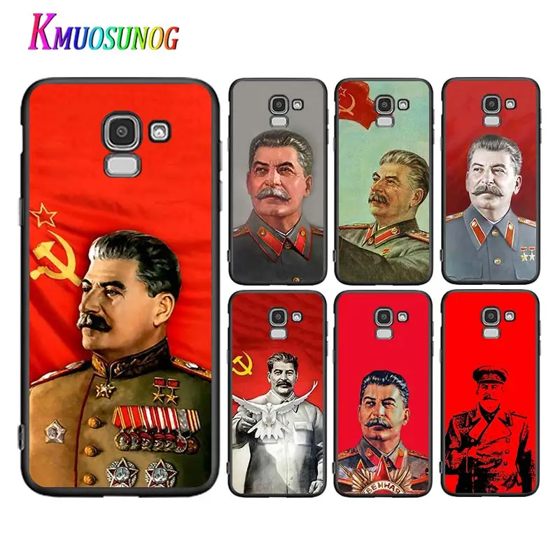 Soviet Union Leader Stalin For Samsung Galaxy J2 J3 J4 Core J5 J6 J7 J8 Prime duo Plus 2018 2017 2016 Silicone Phone Case | Мобильные