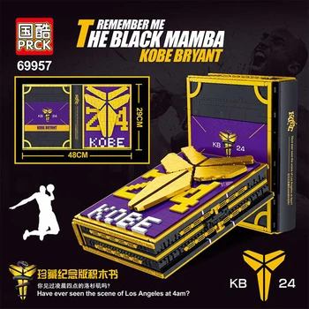 

69957 NBA Small Forward The Black Mamba Ultimate Collection DIY Building Blocks Bricks Souvenir Basketball players Toys Gifts