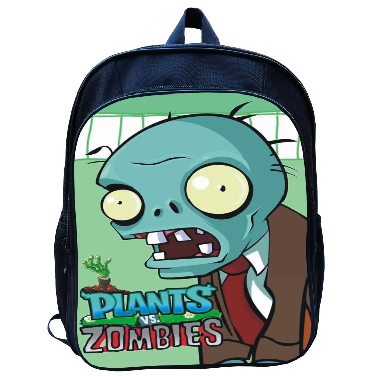 

Xuan meng New Products Plant War Zombie School Bag Kindergarten 13-Inch Backpack Cartoon Animation nan bei bao
