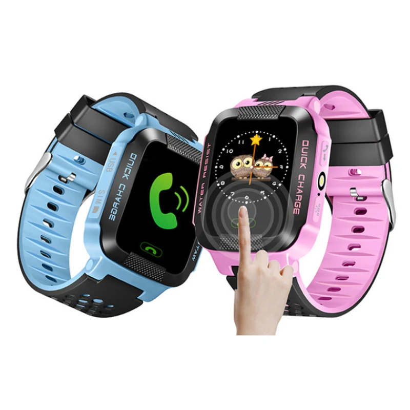 

Smart Watch Positioning GPS Children's Anti Lost Voice Call SOS Alarm Wristwatch Y21 Children's Touch Screen Smart Watch
