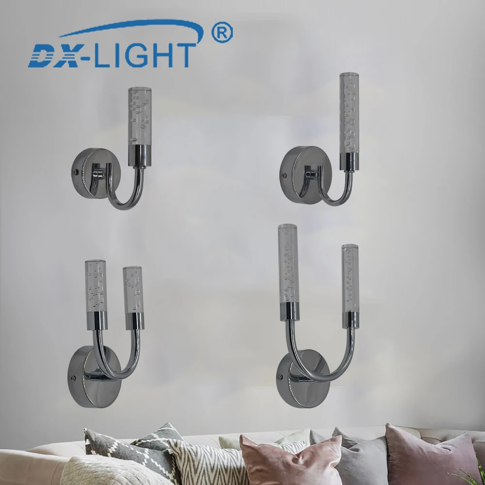 Акриловая настенная светодиодная лампа контрастный настенный светильник для