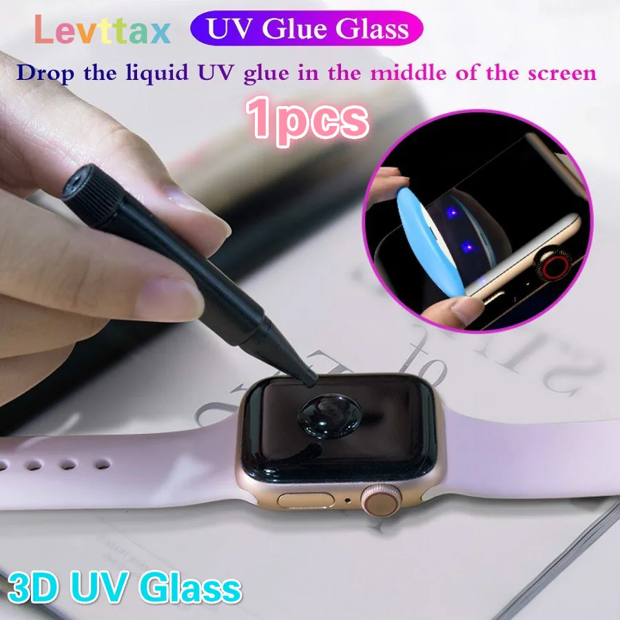 Защитное стекло 3D Для Apple Watch 5 4 3 2 1 38 42 40 44 мм шт. | Мобильные телефоны и аксессуары
