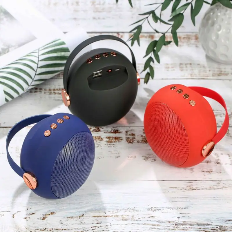 Простой дизайн Открытый Водонепроницаемый Bluetooth беспроводной портативный мини-динамик для путешествий усиленный бас встроенный микрофон