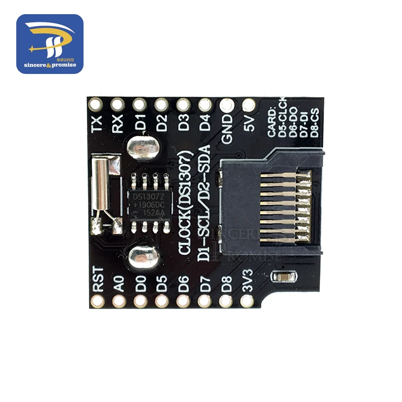 Synology Router Micro SD D1 Mini Data Logger Shield RTC DS1307 Orologio Per Mini PC Nipogi - Foto 5