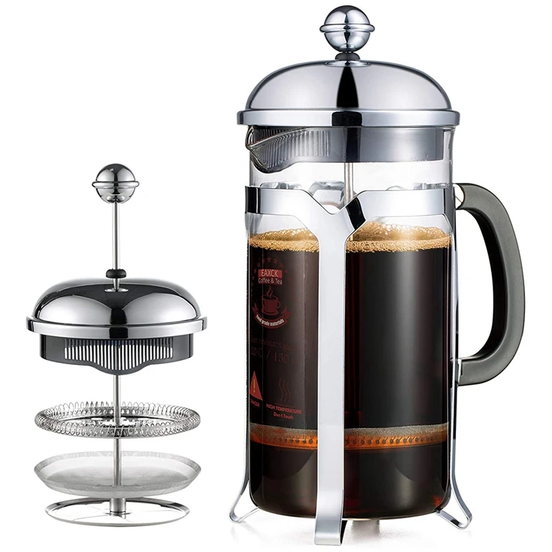 French Press Coffee Maker,Press System 